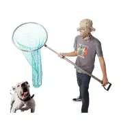 Animal Control Catch Net Pole Tool for Dog Shoat Goat Cat Boar Hog Pig Racoon...