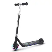 ROVO KIDS WhizKid Electric Scooter, Ages 5-11, Adjustable Height, Lithium Battery, Brushless Motor, Black