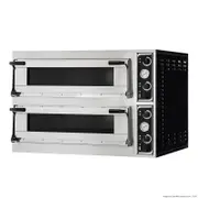 BakerMax Prisma Food Pizza Ovens Double Deck 12 X 35Cm - Deck Ovens (TP-2-SD)