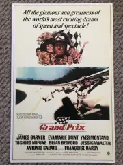Grand Prix James Garner Eva Marie Saint Poster 11 x 17 (44)