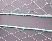 40' x 25' Sports Net 5/16" Top & Bottom Rope Border 2"