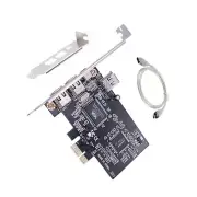 PCIE FireWire Card PCI-e X1 to External IEEE 1394 Adapter Controller 4 Port
