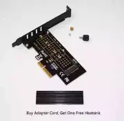 New M.2 NVMe PCIE SSD to PCI Express 4.0 3.0 x4 Adapter Card Conversion Card