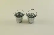 Two Miniature Turned Bucket for steam engine