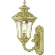 Livex Lighting 7850-33 Oxford Outdoor Wall Light Soft Gold