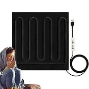 Heated Throw Blanket - Electric Heated Blanket Throw Flannel, Heating Pad | Electric Heated Throw, Lightweight Heated Car Blanket USB Electric Blanket for Bedding Cushions Foot Pad