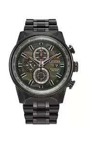 Citizen Men's Eco-Drive Nighthawk Chronograph Watch CA0805-53X
