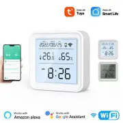 Smart WiFi Hygrometer Thermometer Sensor Indoor Temperature Humidity Monitor Works with Alexa Google Home High Accuracy
