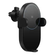 Xiaomi Wireless Car Charger 20W Max Power Inductive Electric Clamp Arm Double Heat Dissipation Fast Charging - Black