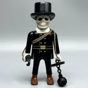 Playmobil Ghost Chimney Sweep Skeleton Male Adult Figure Tools Undead Halloween
