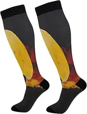 [Caihoyu] Women'S Compression Socks Graduated Support For Nurses, Athletic, Travel & Flight Socks