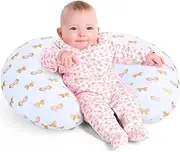 Little Grape Land Nursing Pillow, Breast Feeding Pillows for Mom, Butterfly Soft Cover with Breathable Filling, Feeding Support Pillow for 0-12 Months, Multifunctional Support Cushion for Travel
