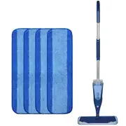 3PCS Reusable Microfiber Cleaning Pads Dry Wet Mop Cloth For Bona 18 Inch Mop