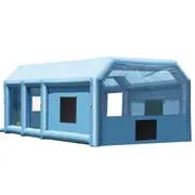 Inflatable Paint Booth 23x13.1x9ft Inflatable Spray Booth 750W+480W Blower