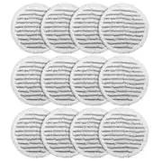 12 Pack S7000 Steam Mop Pads for Shark S7000AMZ S7001 S7001TGT S7000 Series Steam & Scrub All-In-On White