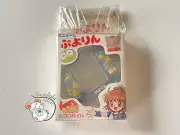 Puyorin Tetris Transparent Blue Bandai Japan Virtual Pet 1997 Tamagotchi
