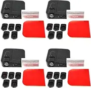 Fit and Tech Tipper Combo Full – Car Ambient System, VIP Ambient Lighting for Rideshare & Luxury VehicleVIP Car Door LED Welcome Light Kit, 5 Interchangeable Designs, Puddle Lights