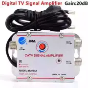 Ground Wave DTMB Cable Splitter Amplifier 20DB Digital TV Antenna Signal Booster