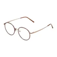 在飛比找ETMall東森購物網優惠-【CARIN】鈦金屬 光學眼鏡鏡框 ELLE+ C3 圓框眼