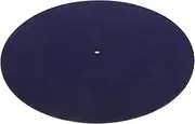 Felt Turntable Mat for Vinyl Records Static Phonograph Navy Protects Against Scratches Enhances Sound Lightweight Portable for Home Travel