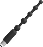Anal Plug Vibrator Beads,Silicone Anal Step by Step Increase Vibrating Waterproof Anal Sex Toy