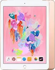Apple iPad 9.7 6th Gen 128GB Wi-Fi Only Gold (Renewed)