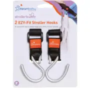DreamBaby - Ezy Fit Stroller and Pram Hooks -2pk ( GET ONE FREE )