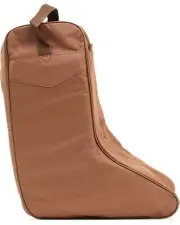 MF Western Boot Bag Twin Zipper Brown 0411402