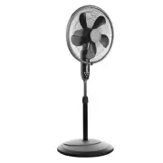 Ecohouzng Pedestal Fans 16'' Copper Motor Increase/ Level Of Durability in Black