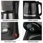 HG Electric Coffee Maker Drip Coffee Machine With 600ml/20.3oz Coffee Pot Espres