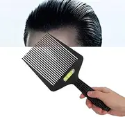 Flat Top Guide Hair Comb - Barber Cutting Angle Adjustment, Wide Tooth Comb Styling Tool for Home Salon