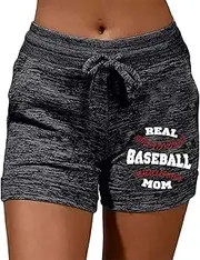 [Generic] Christmas Shorts for Women Fashion Women Quick Drying Casual Sports Shorts Print Elastic Short Yoga Pants Bikini with Shorts for Women