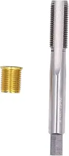 14mm Spark Plug Thread Hole Repair Tools, Thread Repair Kit with 10pcs M12 X 1.25 Thread Inserts and a M14 X 1.25 Thread Tap for Gasoline Engine