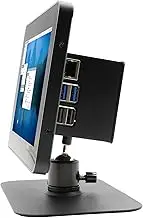 KKSB Display Stand for Raspberry Pi 5 Touch Display 2 with Case for HATs