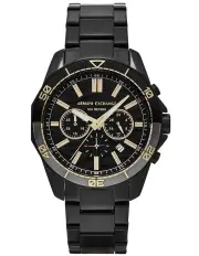 [Armani Exchange] AX1963 Chronograph Watch in Black