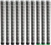 Winn Dri-Tac Wrap Golf Grips Oversize Dark Gray Core 60R Set of 10 - 7DTWR-DG