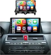 【6G+128G】 8 Core Car Radio Stereo for 2008-2013 Honda Accord 8th with 10.1'' 1280 * 720P IPS Touchscreen/DSP/46EQ/Wireless CarPlay/Android Auto/Bluetooth 5.0/GPS/WiFi/AHD Backup Camera