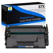 1PK High Yield CF287X 87X Black Toner Cartridge For HP Pro M501 M501dn M501n