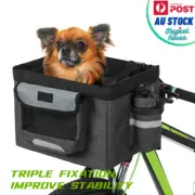 18L Foldable Oxford Fabric Bike Basket 10kg Load Bicycle Handlebar Front Bag Box