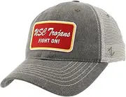 ZHATS Standard NCAA Officially Licensed Hat Snapback Scout Patch Brick Grey