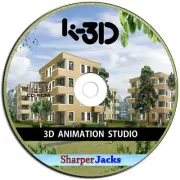 NEW & Fast Ship! K-3D 3D Modeling and Animation Studio Software - Mac Disc