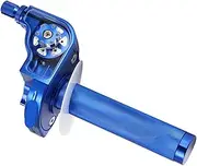 Jiningfushengdianzi Universal CNC Aluminum Accelerator Throttle Twist Grips Handlebars Compatible with Motorcycle Moped Scooter Bike M10*1.5 22mm