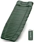 Camping Sleeping Pad w/Armrest & Pillow - 4 Inch Ultra-Thick Side Sleep Frien...