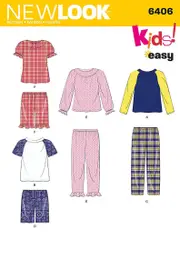 New Look Sewing Pattern 6406 N6406 Children's Separates