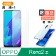 OPPO Reno2 z 高清透明 手機 保護貼-贈四角防摔 手機殼 保護套