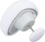 Removable Quilt, Bedding Fastener Clips Heart Shape, Comforter Holder Pins Set, No More Sagging Pillows, Blankets, Cushions (White)