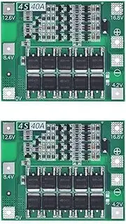 Binxind 2X 4S 40A 18650 Li-Ion Lithium Battery Charger PCB Board Protection Module for Drill Motor 14.8V 16.8V Lipo Cell