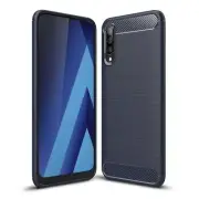 Phone Case for Samsung Galaxy A70 Protection Back Cover Bumper Frame Blau