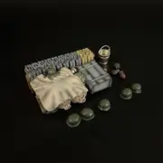 WAR PARK MINIATURES 1:30 WW2 WS047 PANZER III CARGO SET C