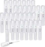 Pack of 30 3 ml Perfume Atomiser Spray Bottle, Mini Spray Bottle, Perfume Samples Bottles, Refillable Perfume Atomisers Made of Plastic, Portable Perfume Bottle, Empty for Travel, Lotion, Essential